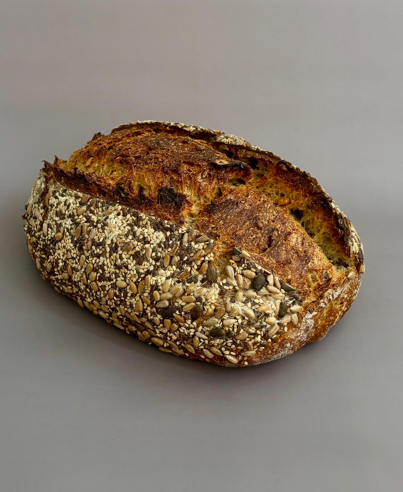 Pan 5 Semillas KOBO — masa madre con semillas